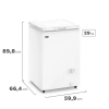 Freezer Gafa Inverter 117lts Fghi100B