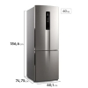 Heladera Gafa Hgf388Afb Blanca 374 litros