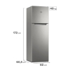 Heladera Gafa 319 litros Top Freezer Puerta Reversible Hgf311P